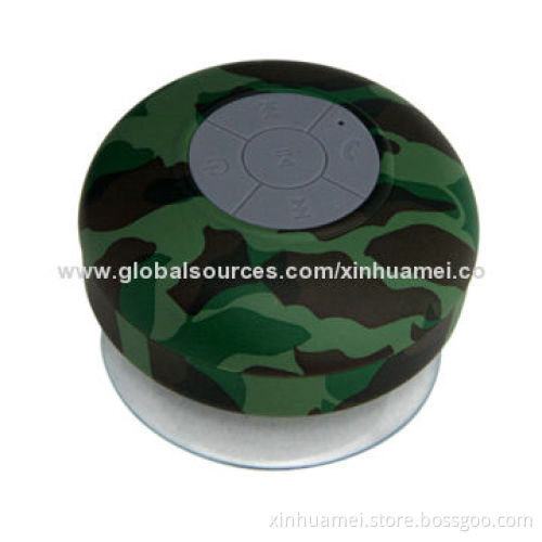 Shower Bluetooth Speaker with Water-resistant Speaker Units